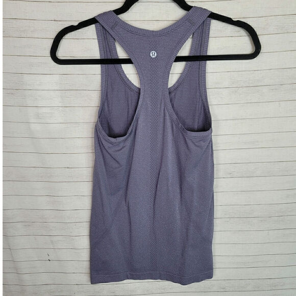 Lululemon Swiftly Speed Racerback in Purple Quartz, sz 4 - Picture 5 of 8